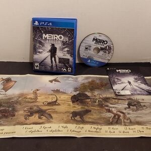 Metro Exodus PS4 game Metro Exodus Playstation 4 Shooter Action Complete Cib